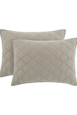 Concierge Collection 2-pack Set Cool to the Touch Shams Tan